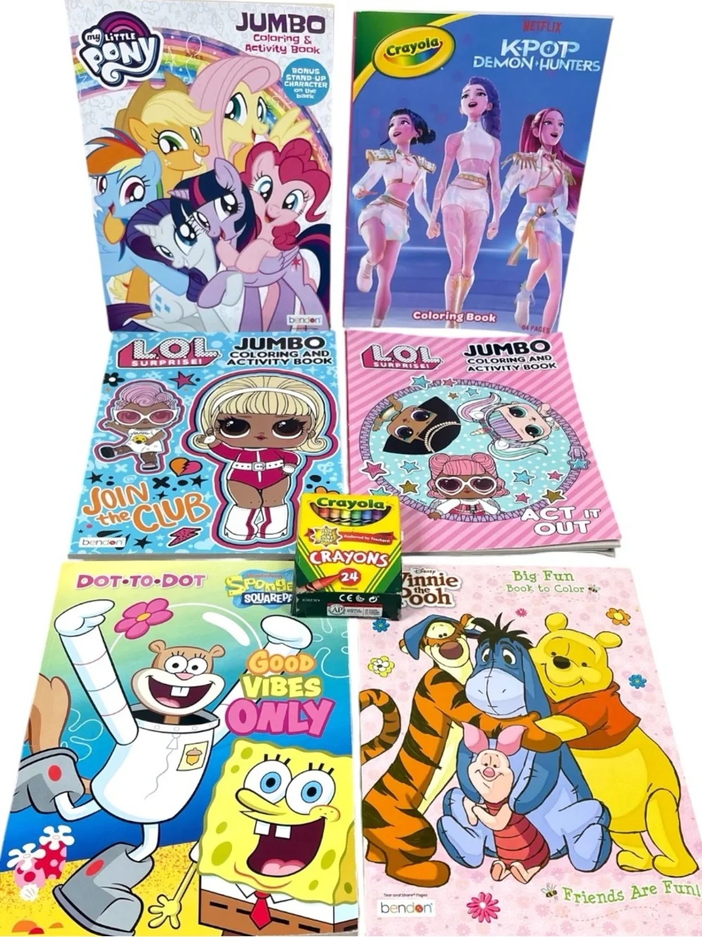 COLORING BOOKS BUNDLE